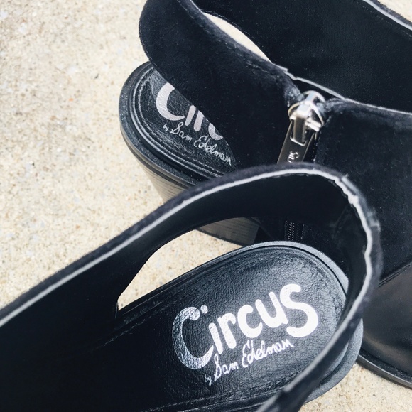 NEW Circus Sam Edelman Carly Black Booties - 7.5 - Picture 8 of 9